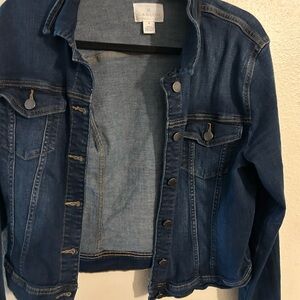 Caslon Indigo Denim Outerwear